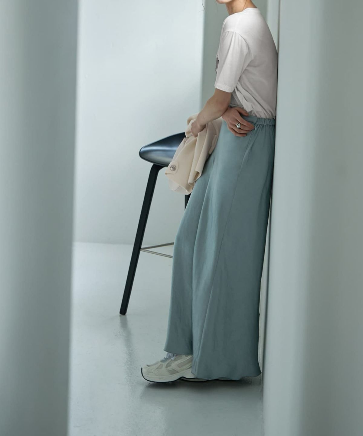 着用イメージ 167cm ライトブルー 02サイズ