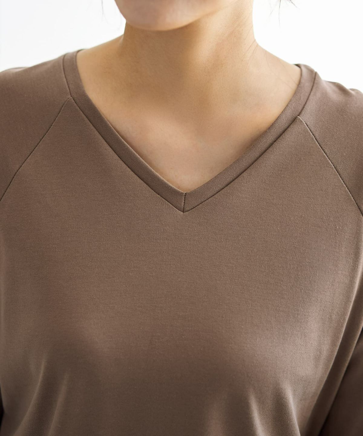 着用イメージ 166cm オリーブベージュ