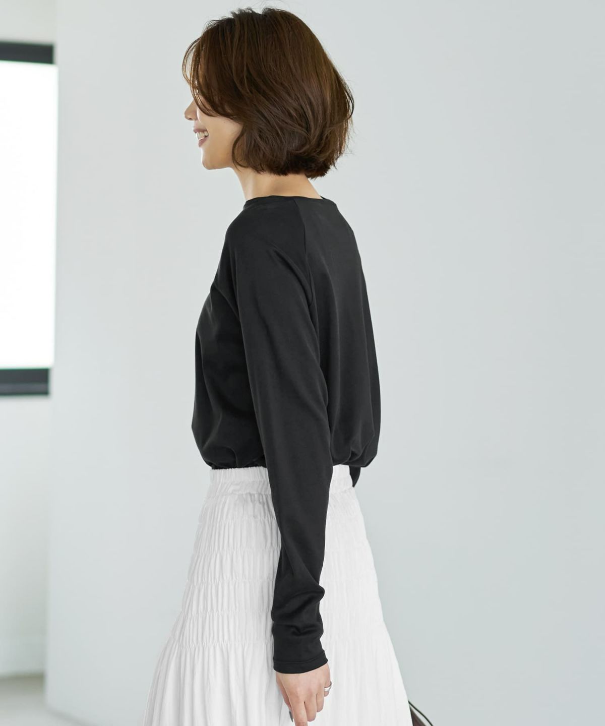 着用イメージ 167cm ブラック