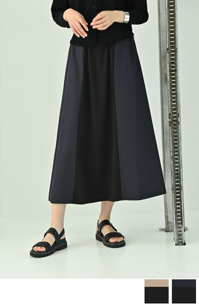 ブラック×ベージュ