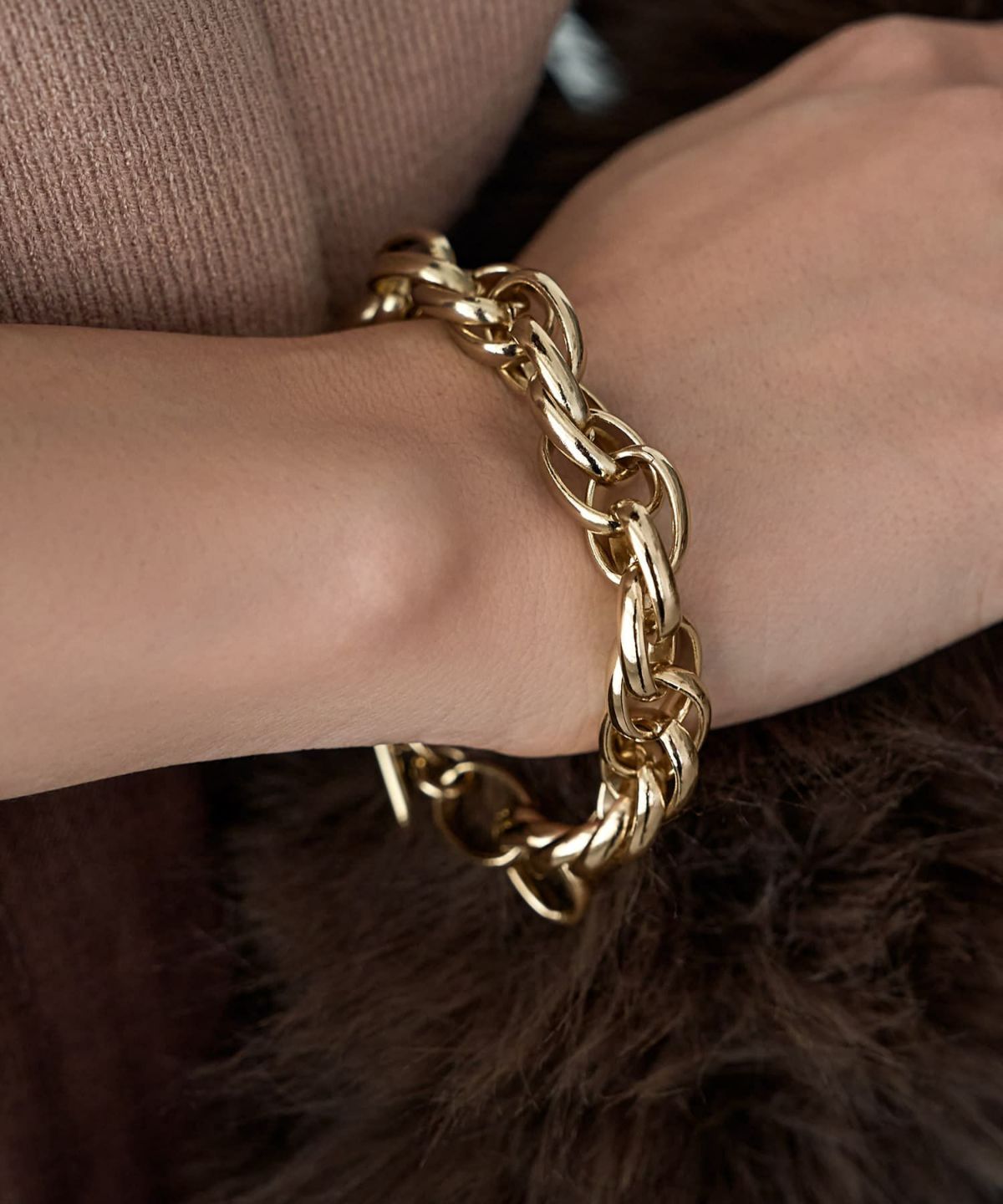 着用イメージ 166㎝　ゴールド