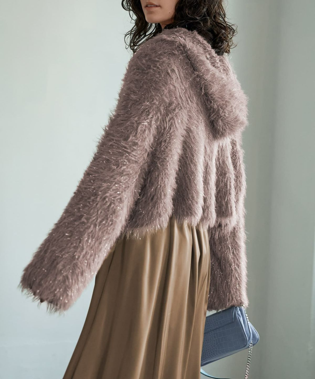 着用イメージ 167㎝ モカグレー