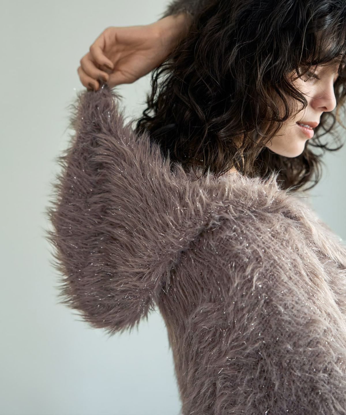 着用イメージ 167㎝ モカグレー