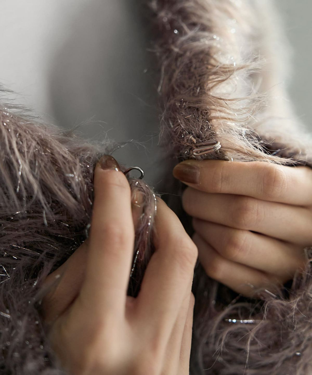 着用イメージ 167㎝ モカグレー