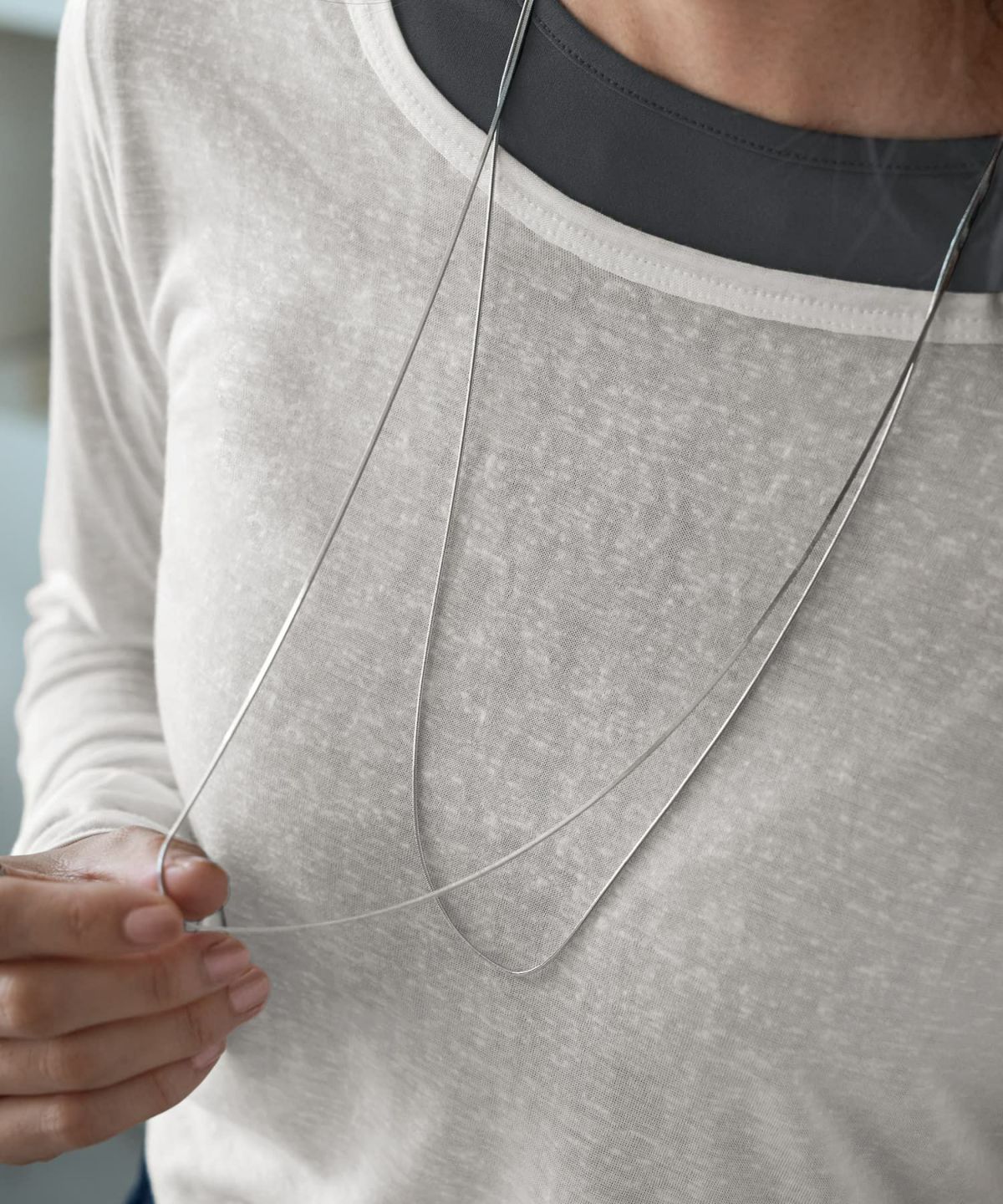 着用イメージ シルバー