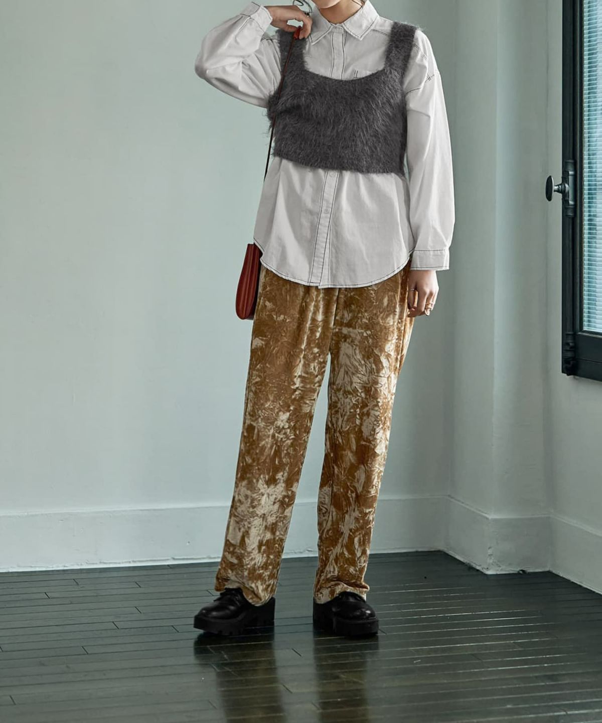 着用イメージ 167㎝　02サイズ　キャメル