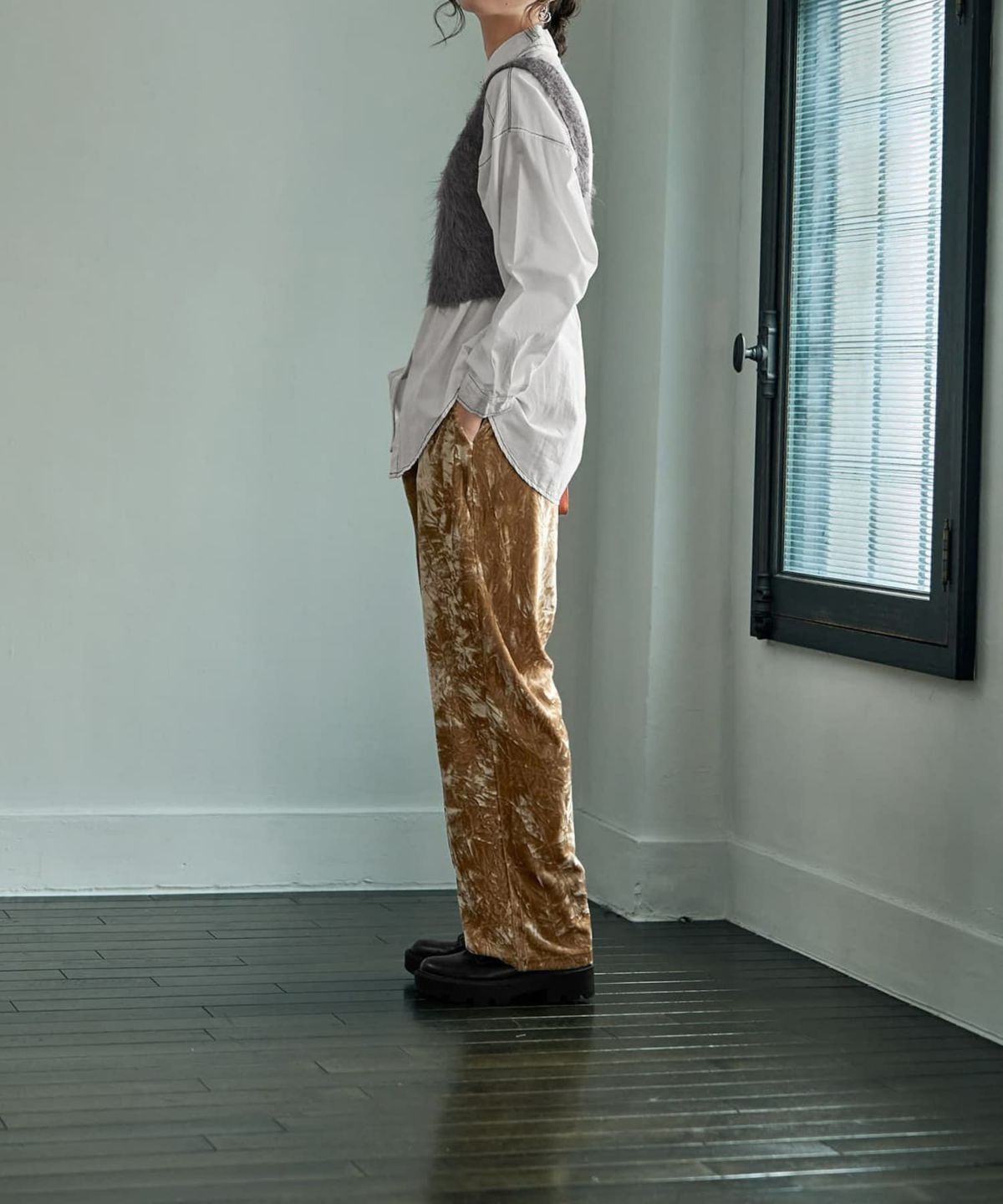 着用イメージ 167㎝　02サイズ　キャメル