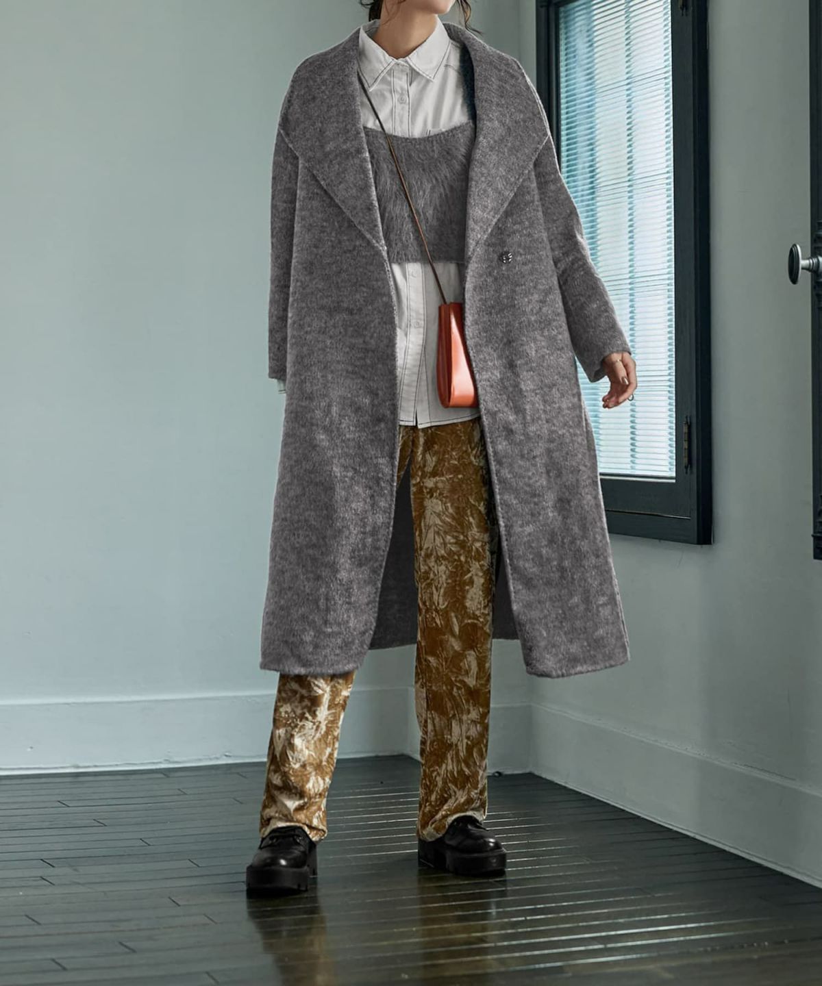 着用イメージ 167㎝　02サイズ　キャメル