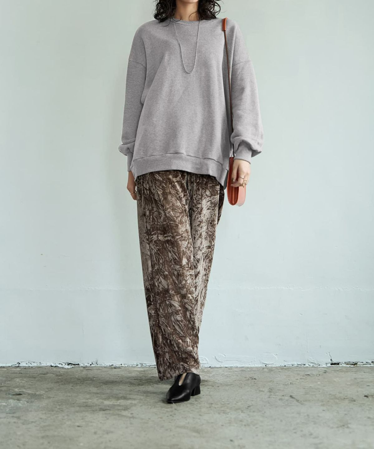 着用イメージ 167㎝　02サイズ　ダークブラウン