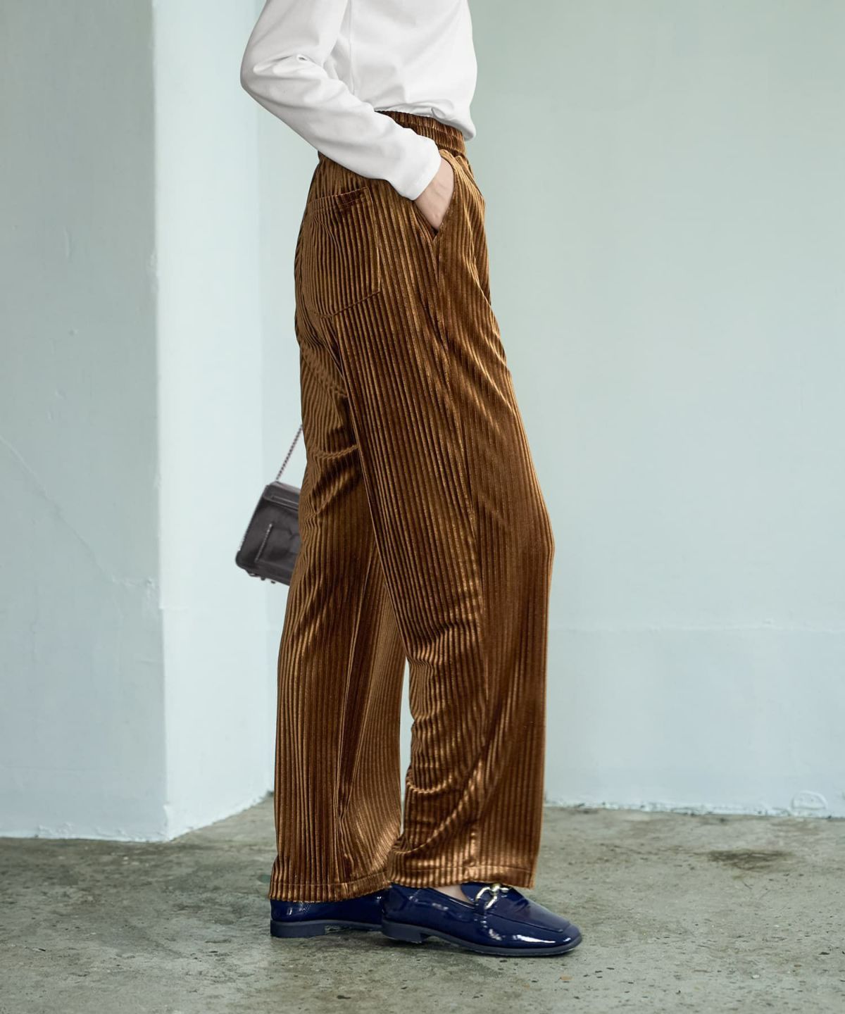 着用イメージ 167㎝　02サイズ　ブラウン