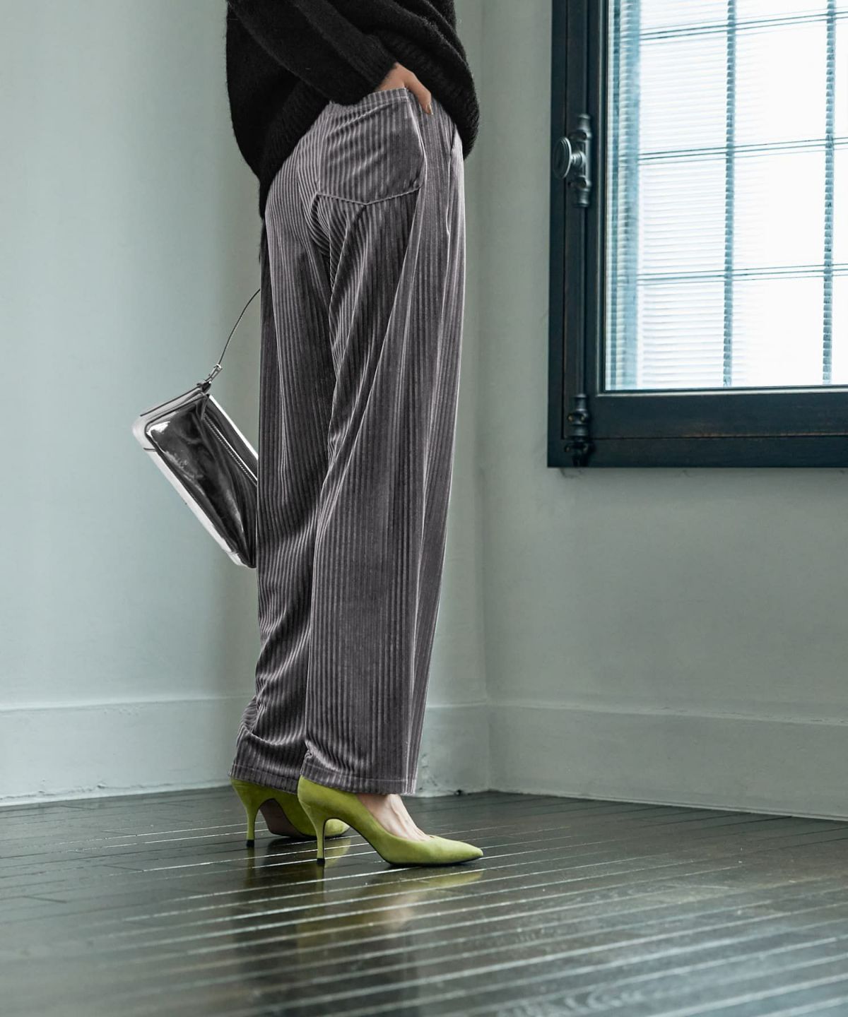 着用イメージ 167㎝　02サイズ　ダークグレー