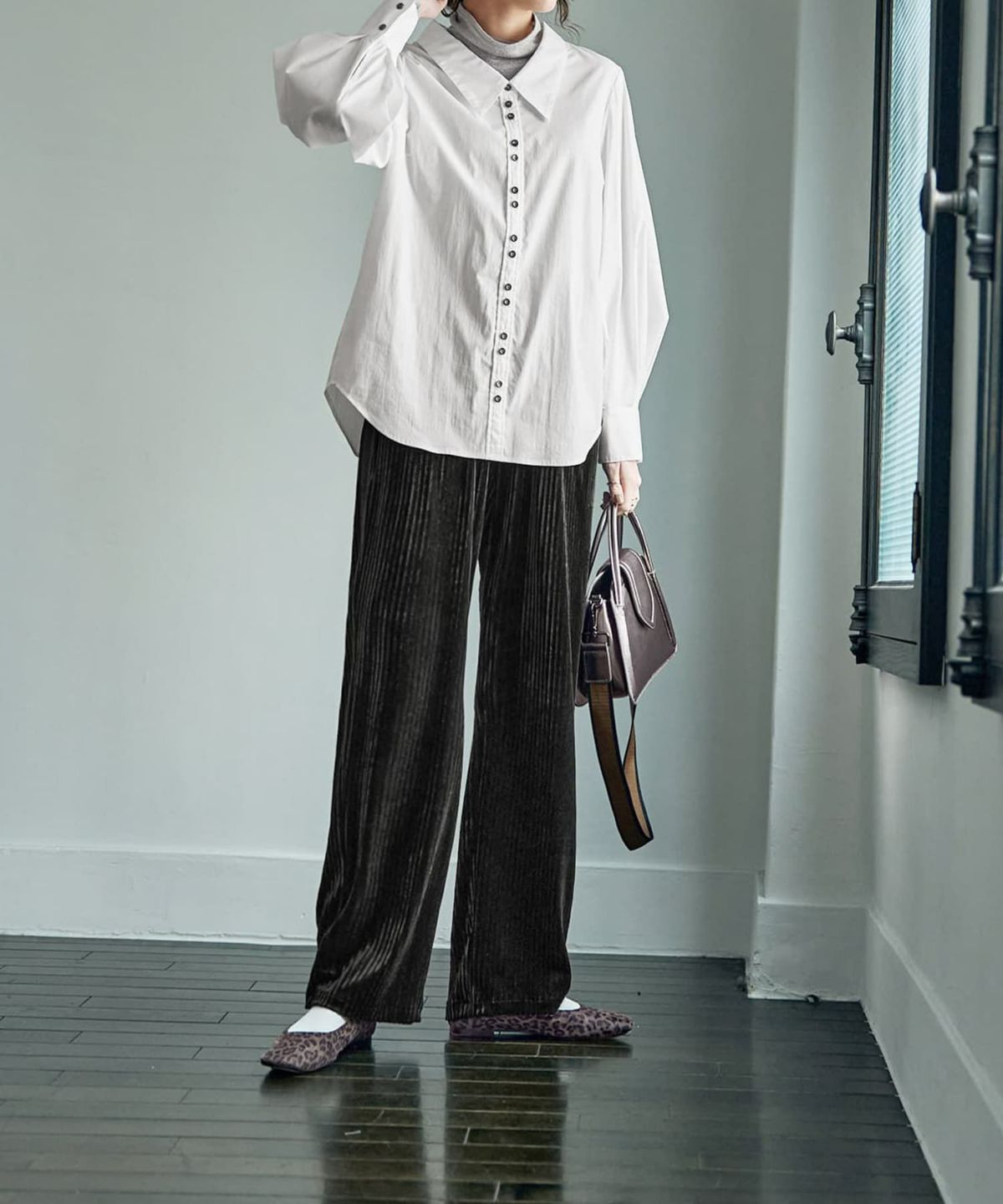 着用イメージ 167㎝　02サイズ　ブラック