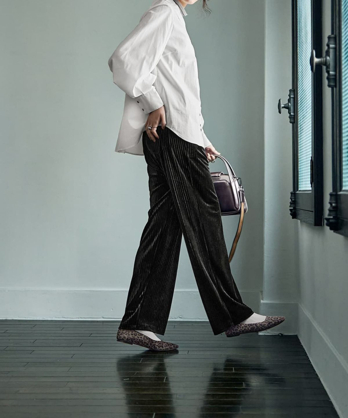 着用イメージ 167㎝　02サイズ　ブラック