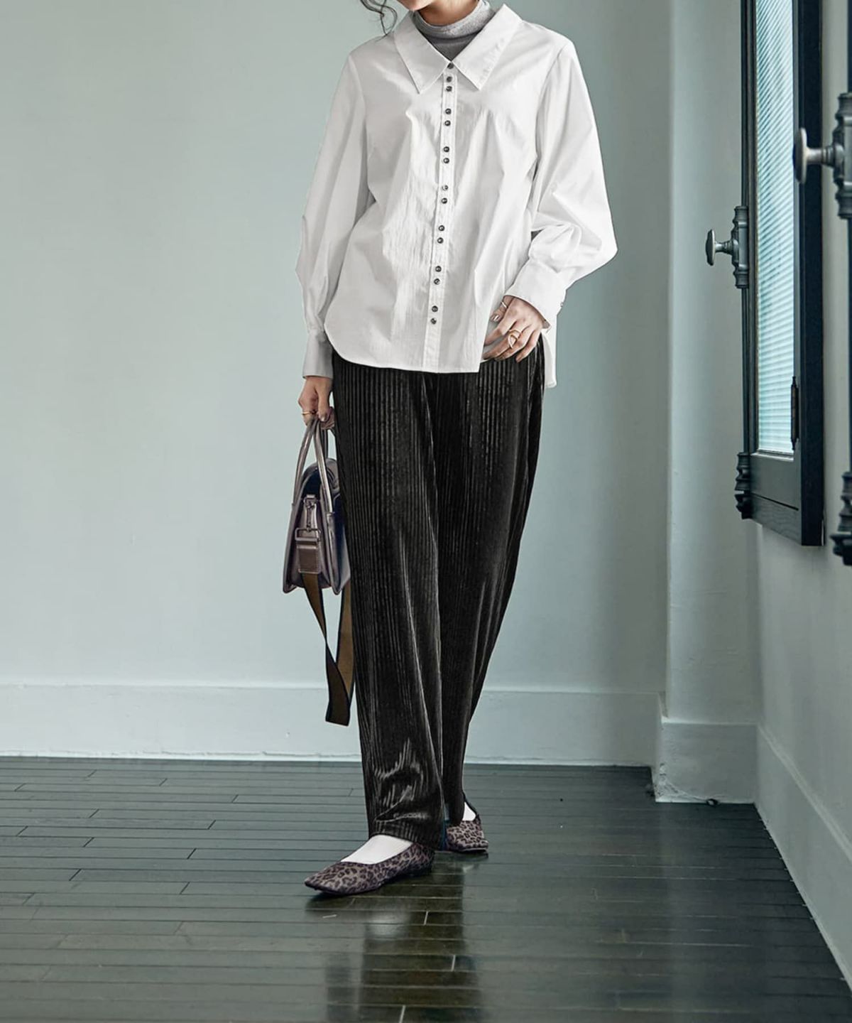 着用イメージ 167㎝　02サイズ　ブラック