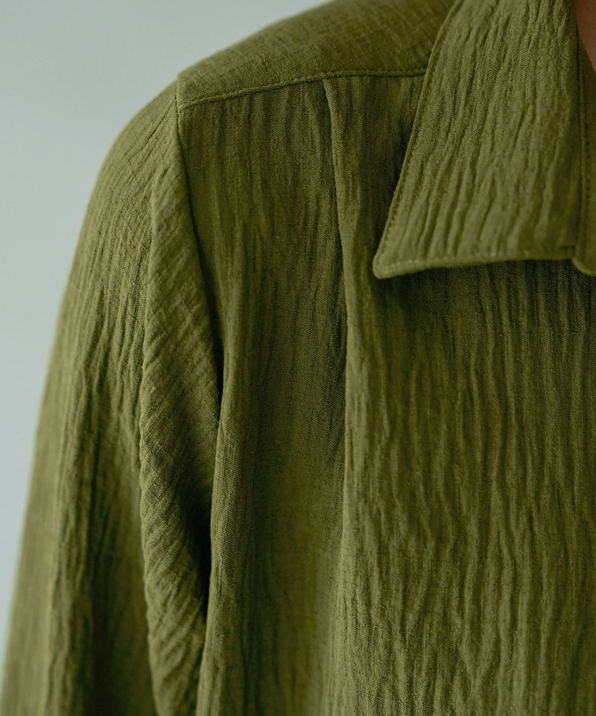 着用イメージ 166㎝　カーキ