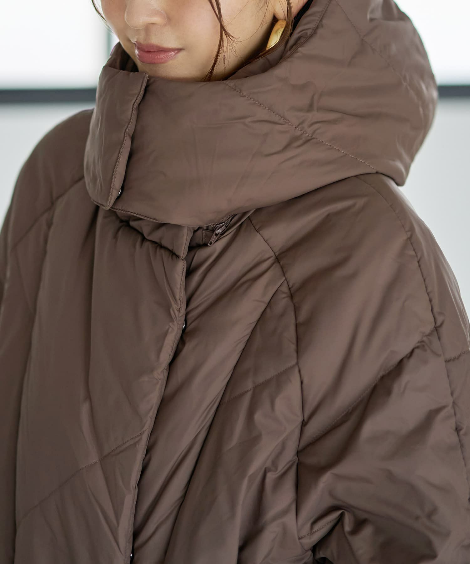 機能中綿ロングコート | おしゃれな大人レディースファッション通販