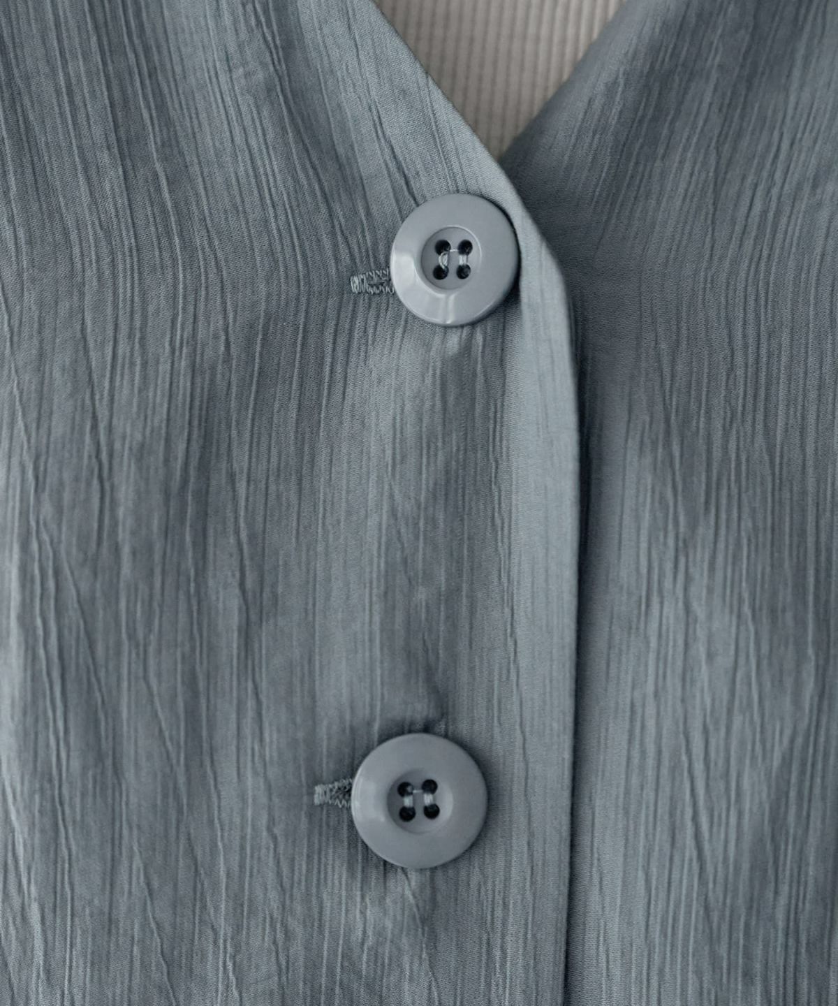 着用イメージ 166cm スモーキーブルー