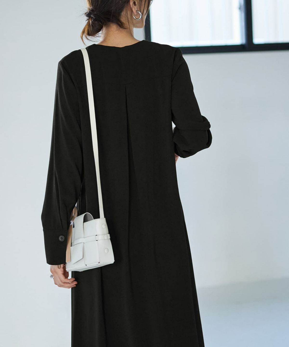 着用イメージ 166cm ブラック 02サイズ