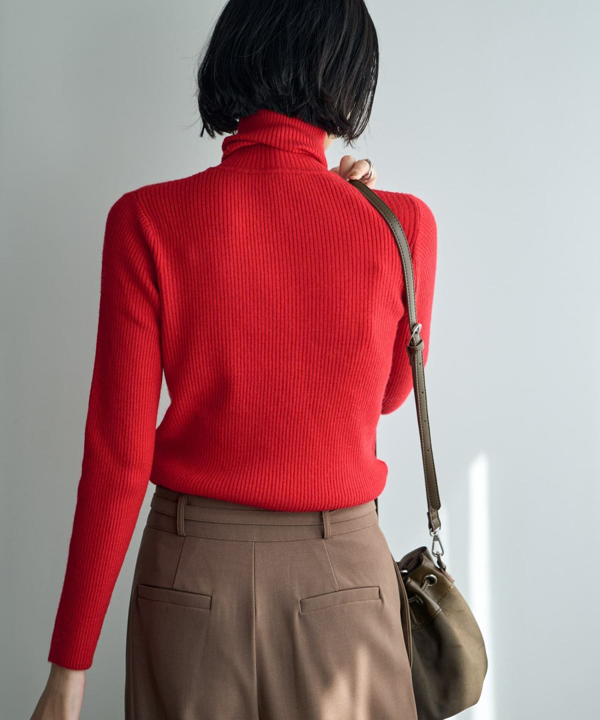 着用イメージ 165cm レッド