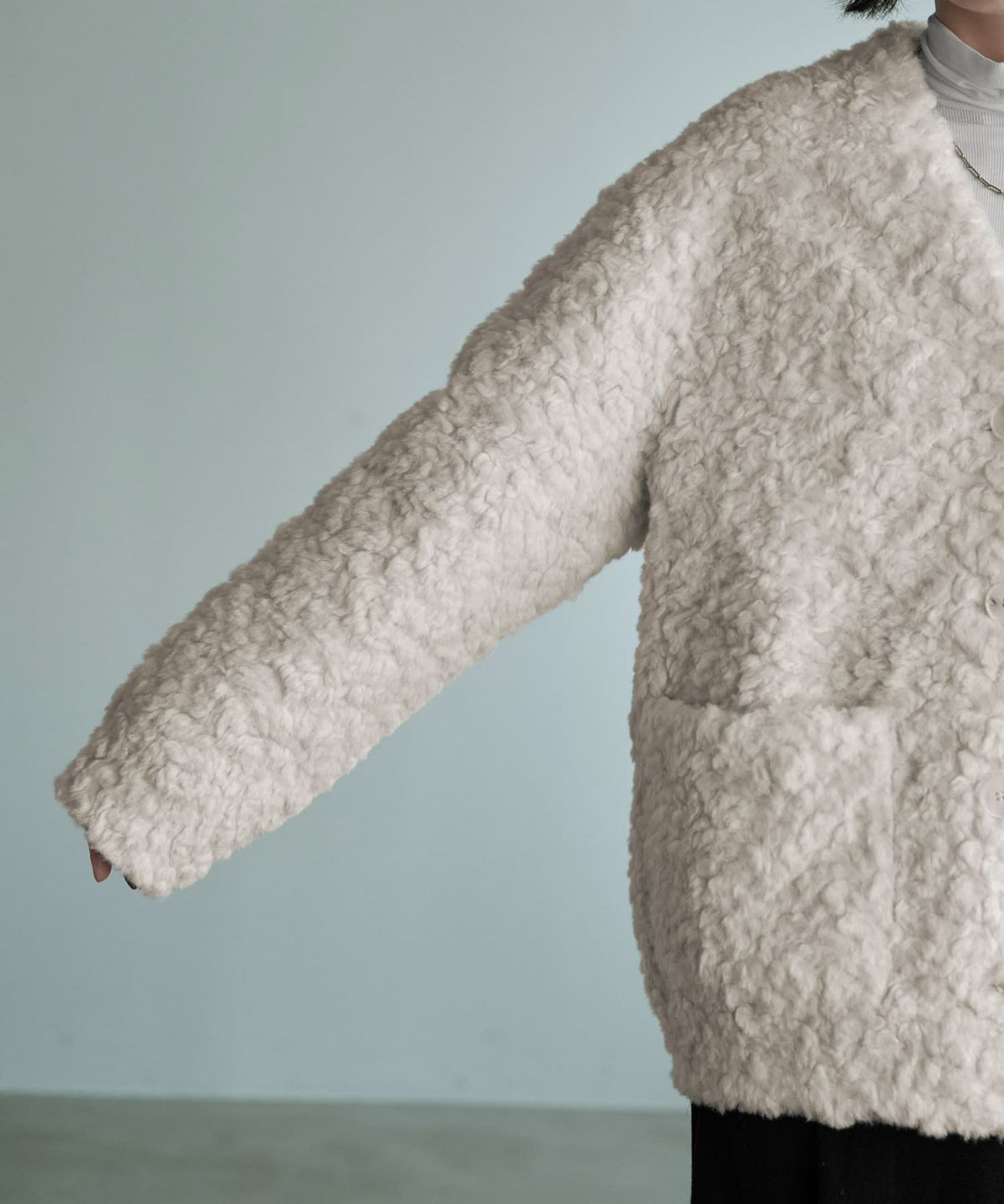 着用イメージ 165cm オフホワイト