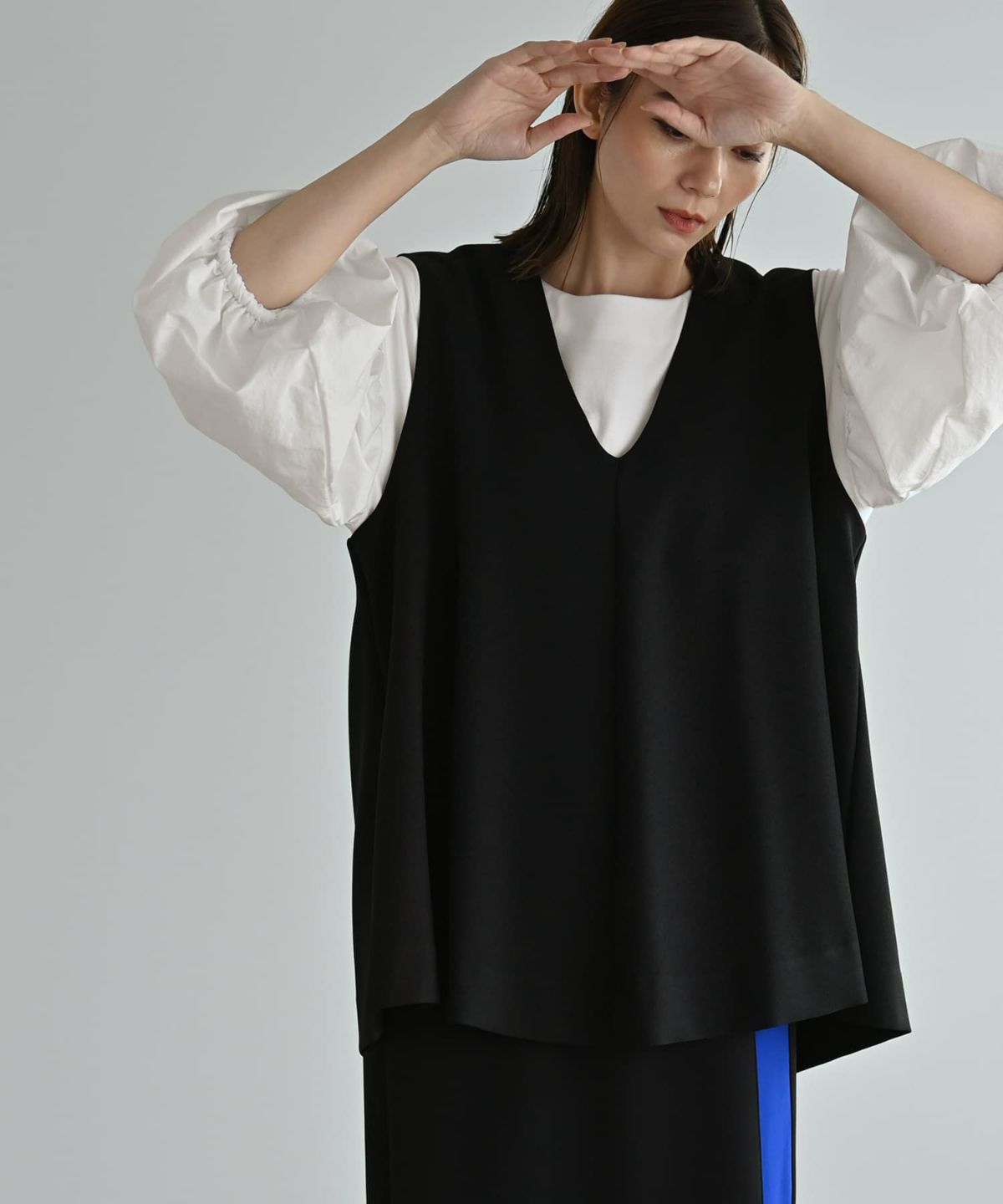 着用イメージ 170cm ブラック