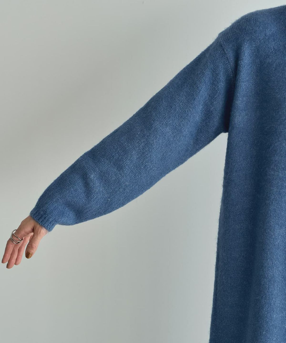 着用イメージ 165cm ブルー 02サイズ