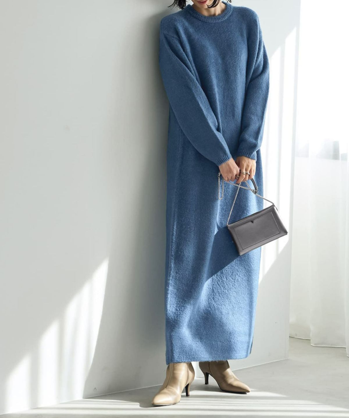 着用イメージ 165cm ブルー 02サイズ