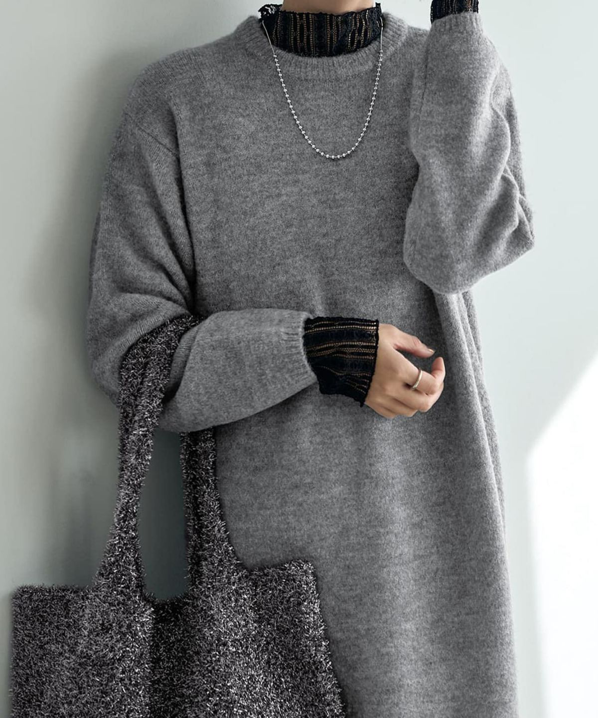 着用イメージ 165cm グレー 02サイズ