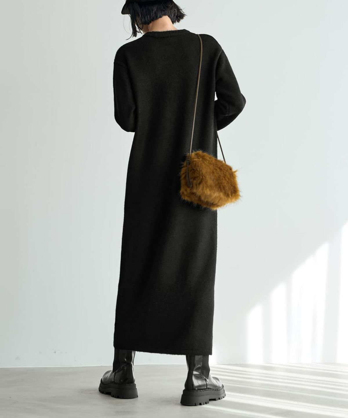 着用イメージ 165cm ブラック 02サイズ