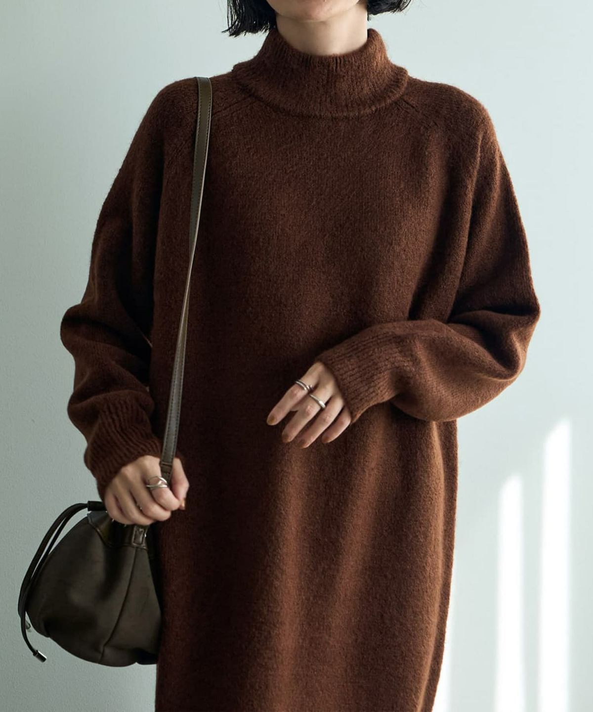 着用イメージ 165cm ブラウン 02サイズ