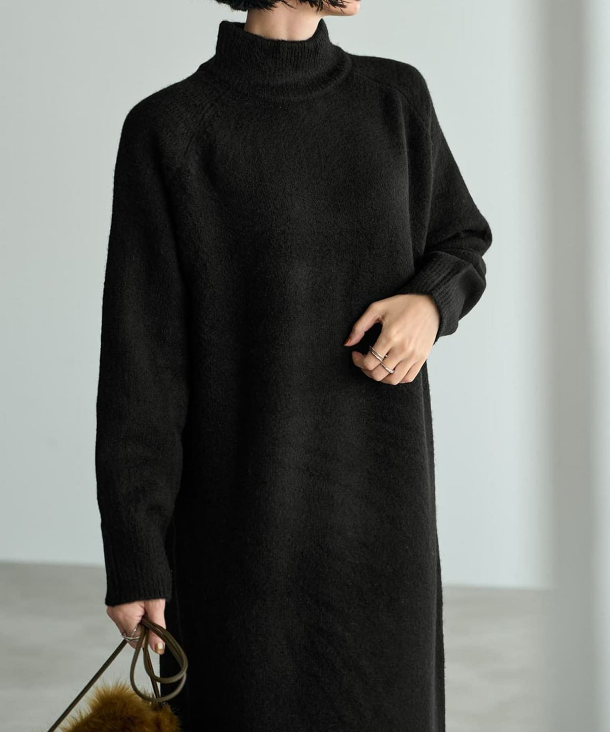 着用イメージ 165cm ブラック 02サイズ