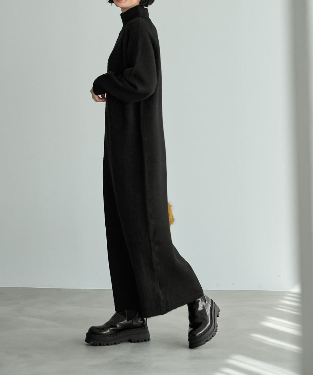 着用イメージ 165cm ブラック 02サイズ