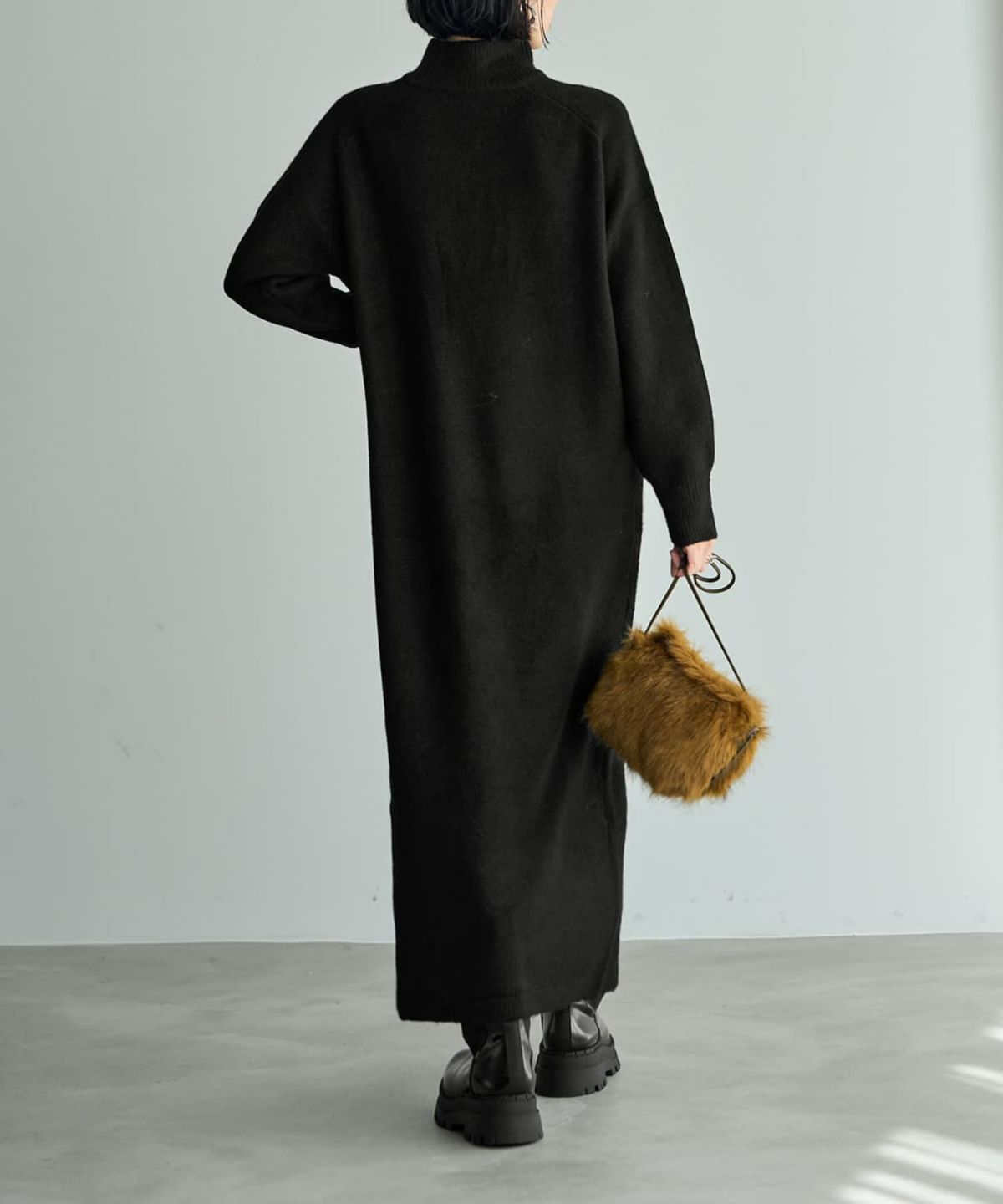 着用イメージ 165cm ブラック 02サイズ