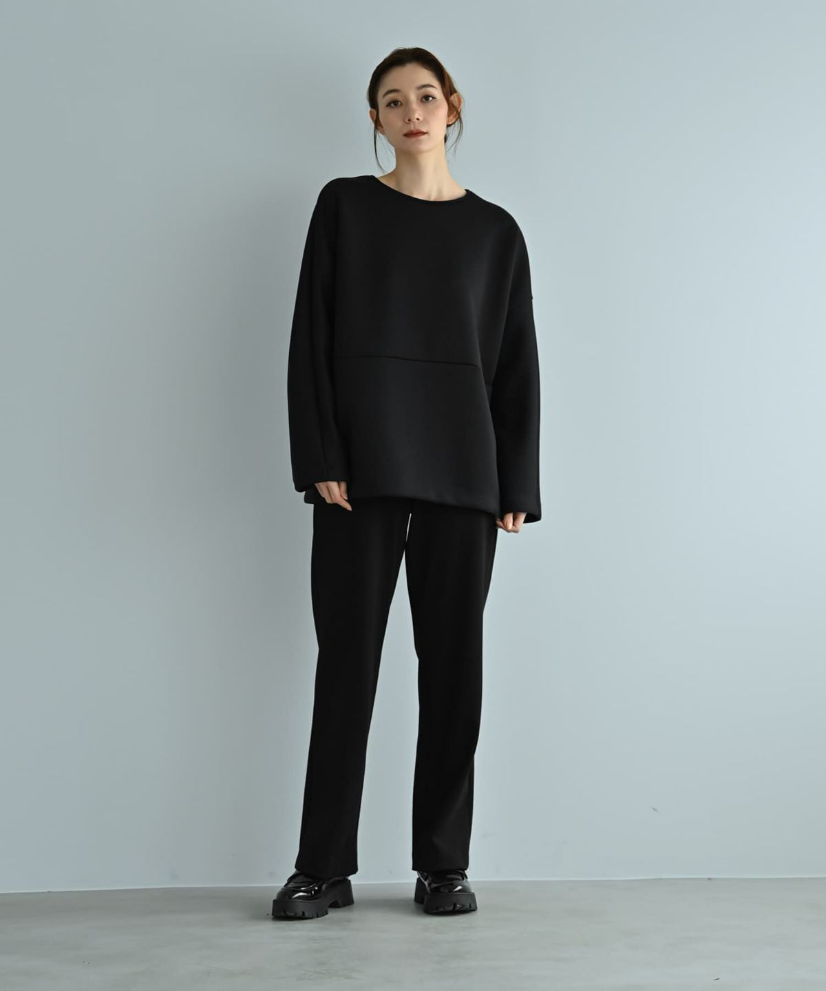着用イメージ 170cm ブラック