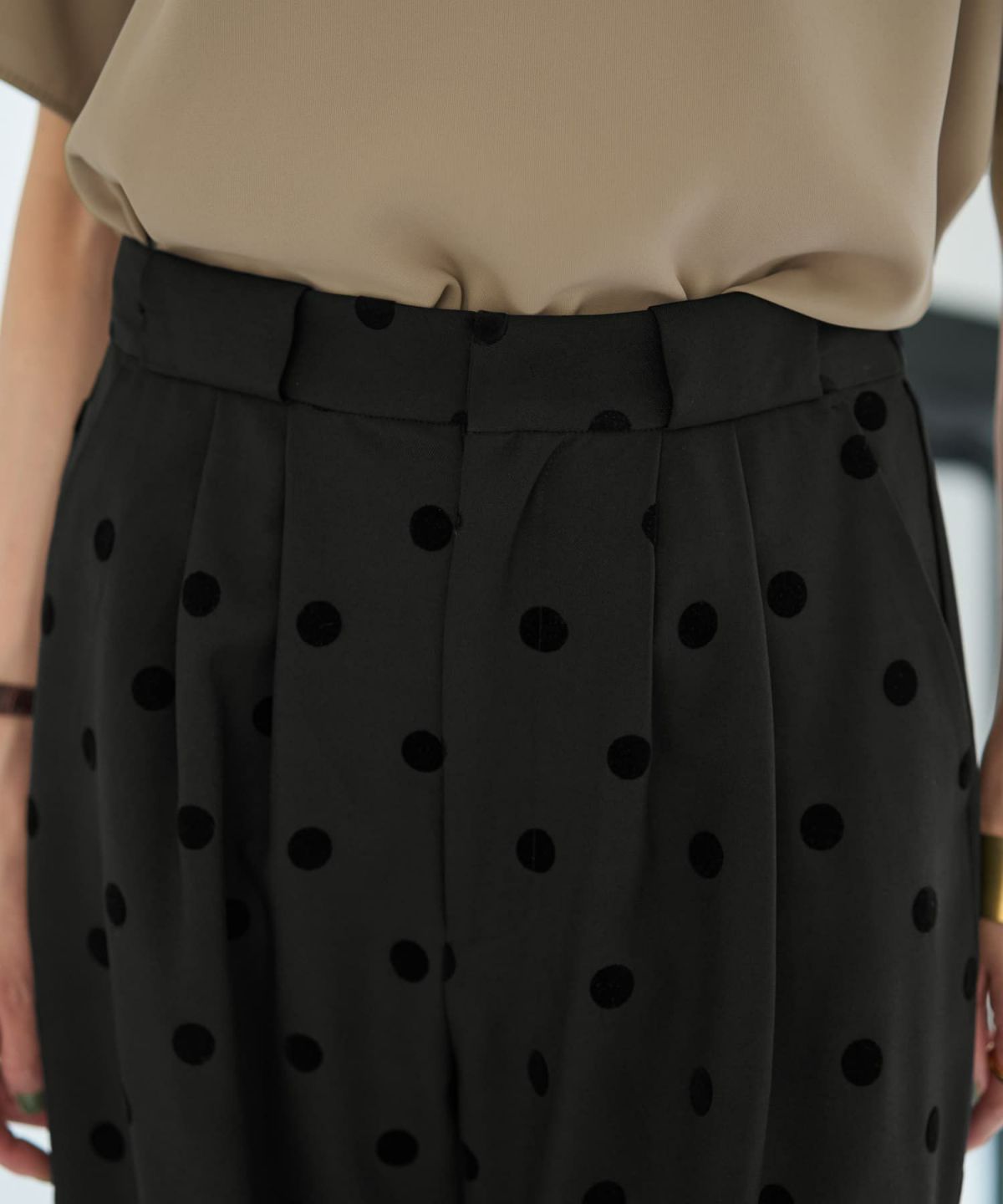 着用イメージ 167cm ブラック Sサイズ