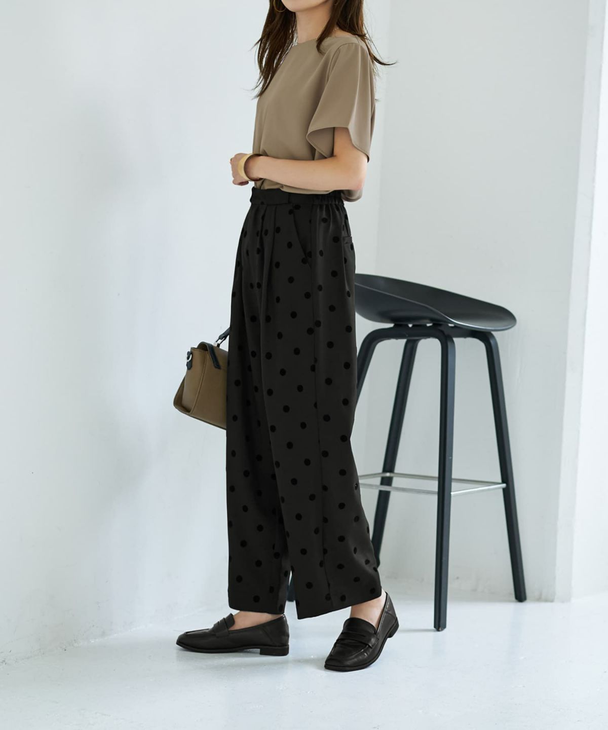 着用イメージ 167cm ブラック Sサイズ