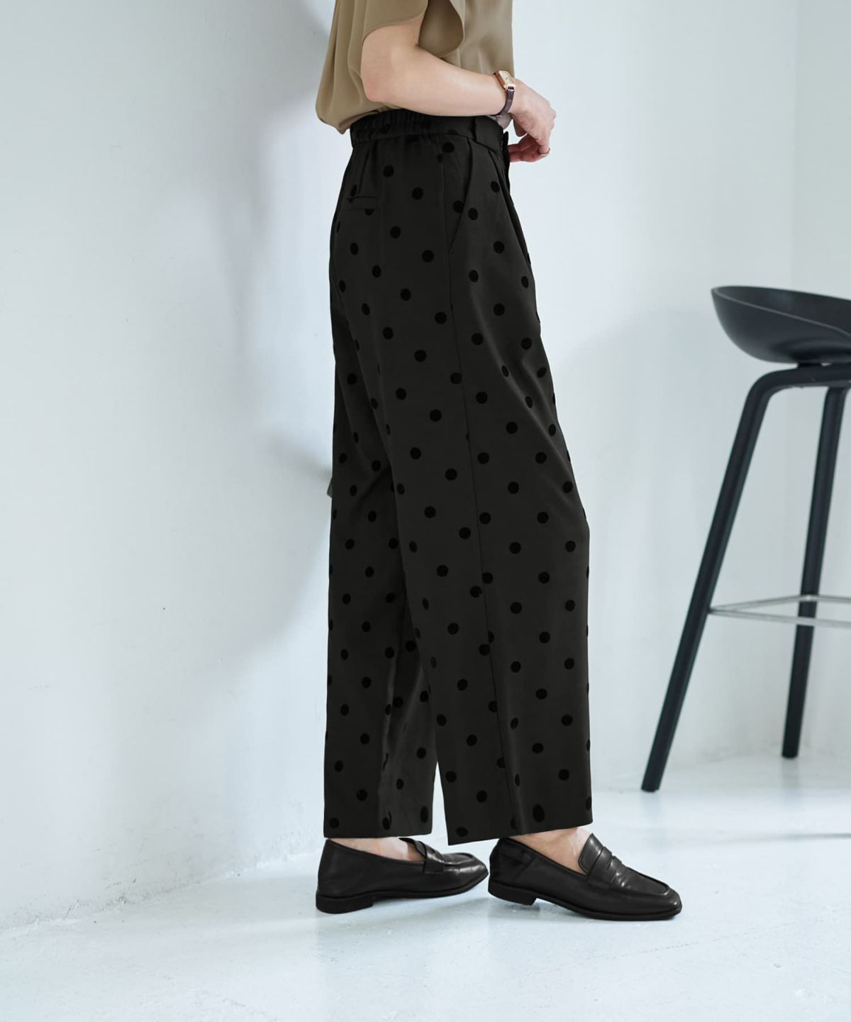 着用イメージ 167cm ブラック Sサイズ