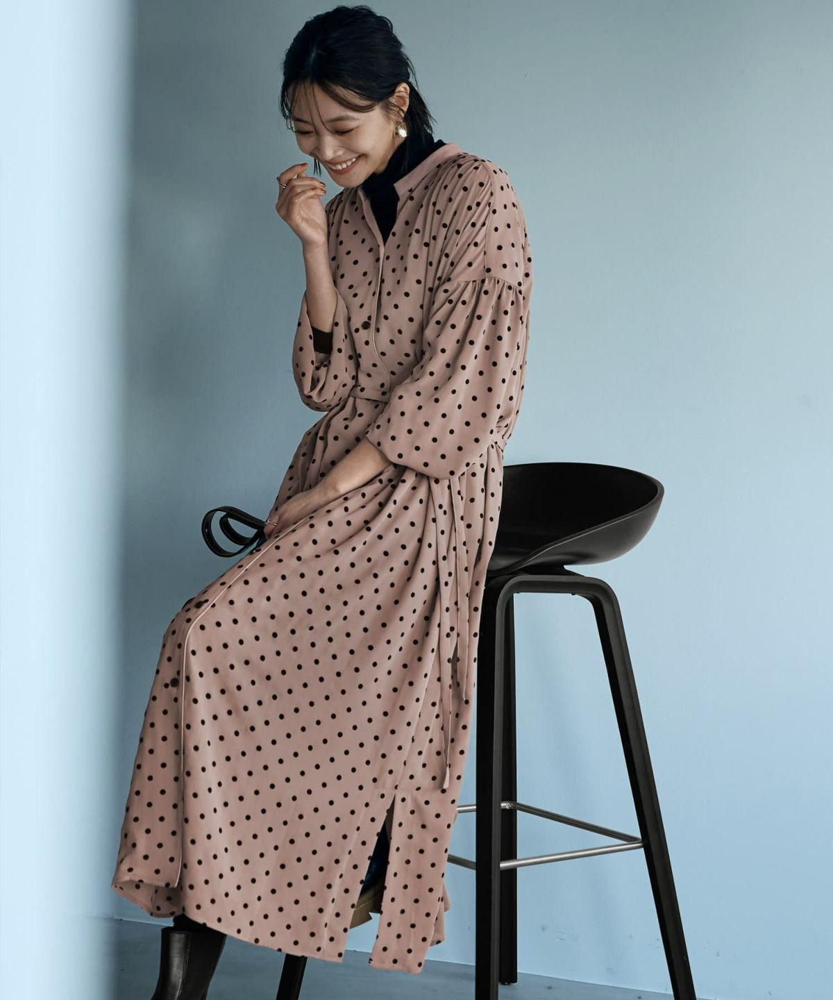 着用イメージ 167㎝　02サイズ　ベージュ