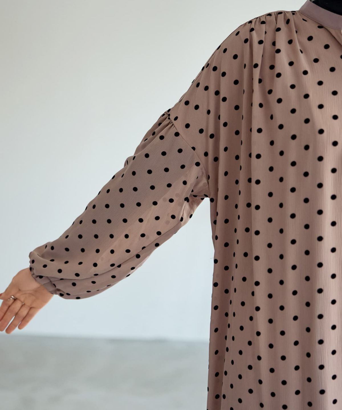 着用イメージ 167㎝　02サイズ　ベージュ