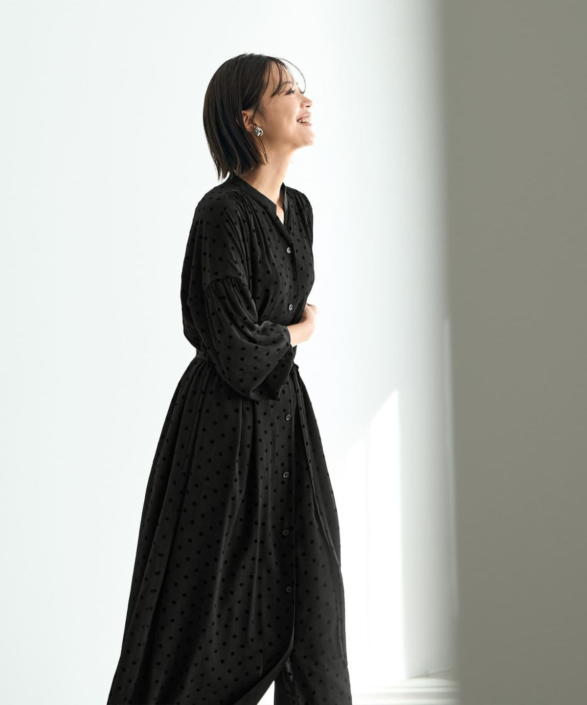 着用イメージ 167㎝　02サイズ　ブラック