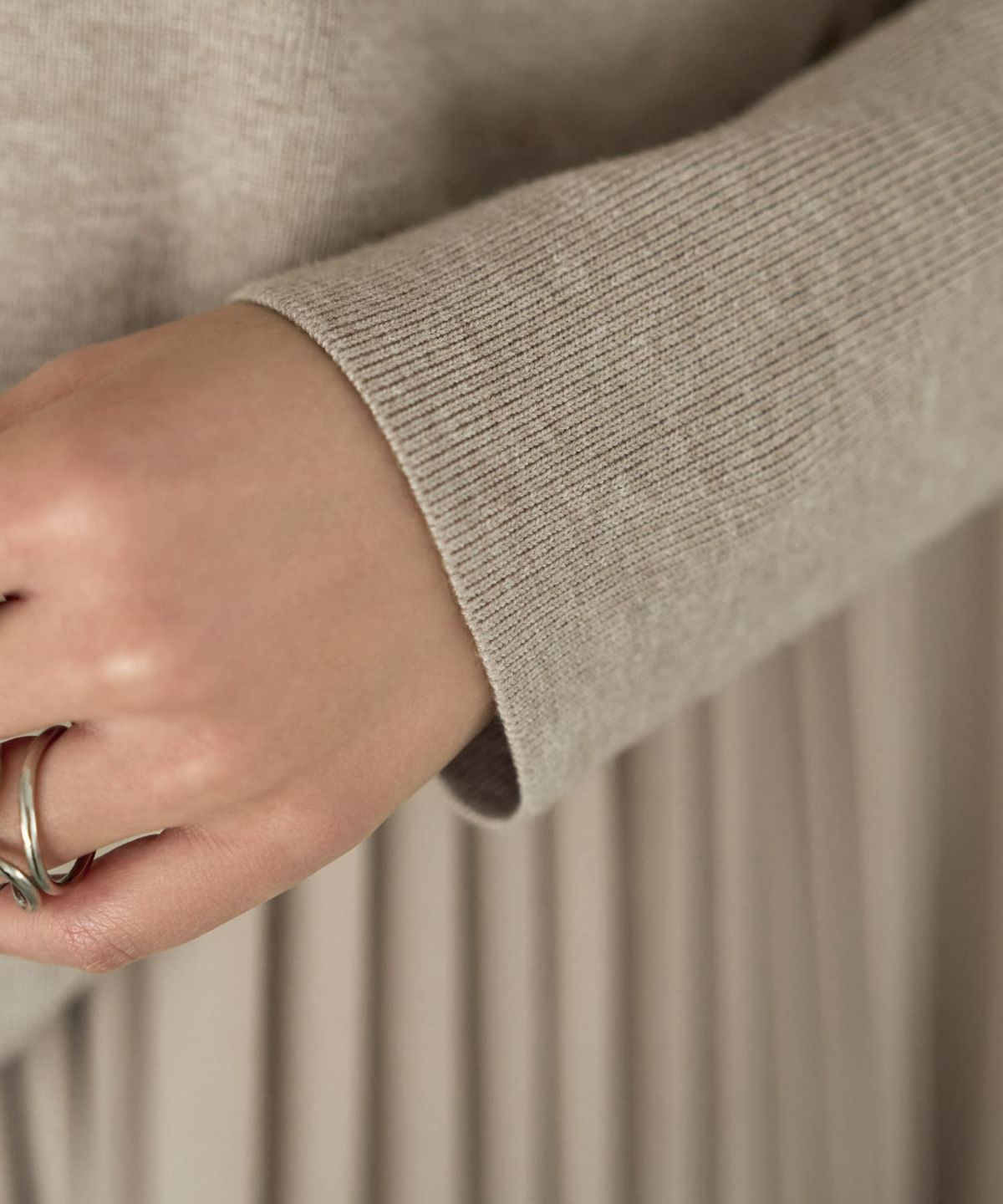 着用イメージ 167㎝　02サイズ　ベージュ