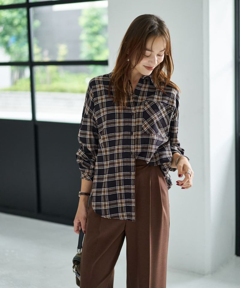 テディベア チェック柄シャツ付き テディベア チェック柄シャツ付き ☆トレンドファッション♪チェック柄