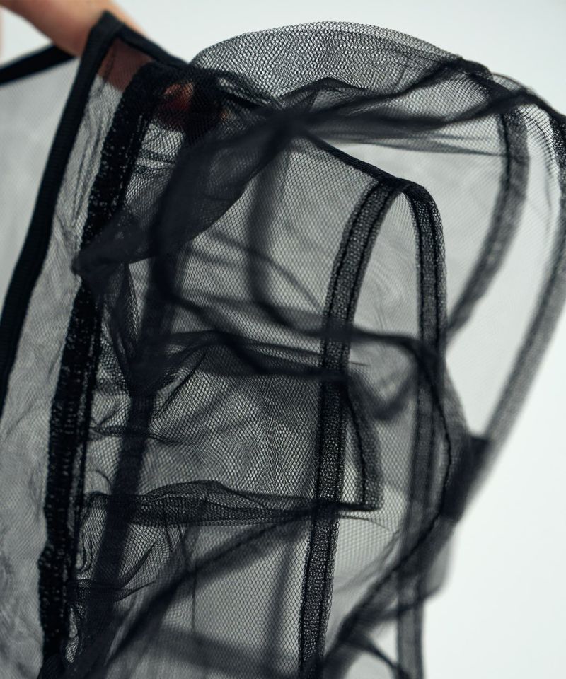 チュールフリルベスト | おしゃれな大人レディースファッション通販