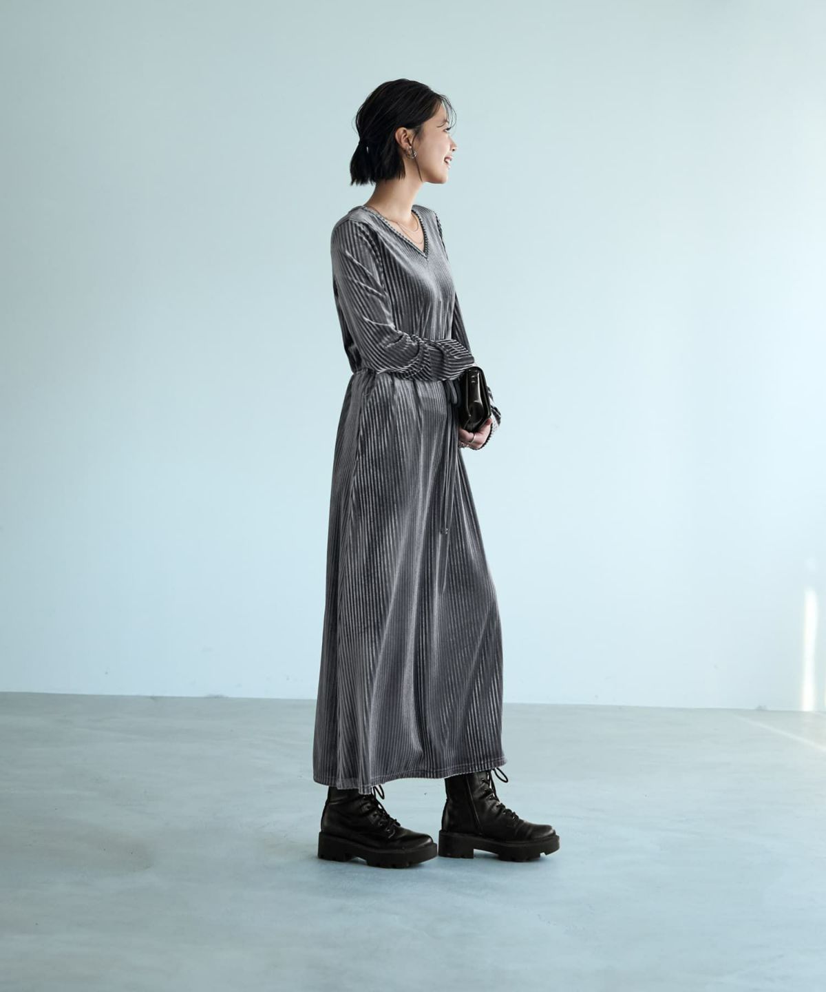 着用イメージ 167㎝　02サイズ　グレー