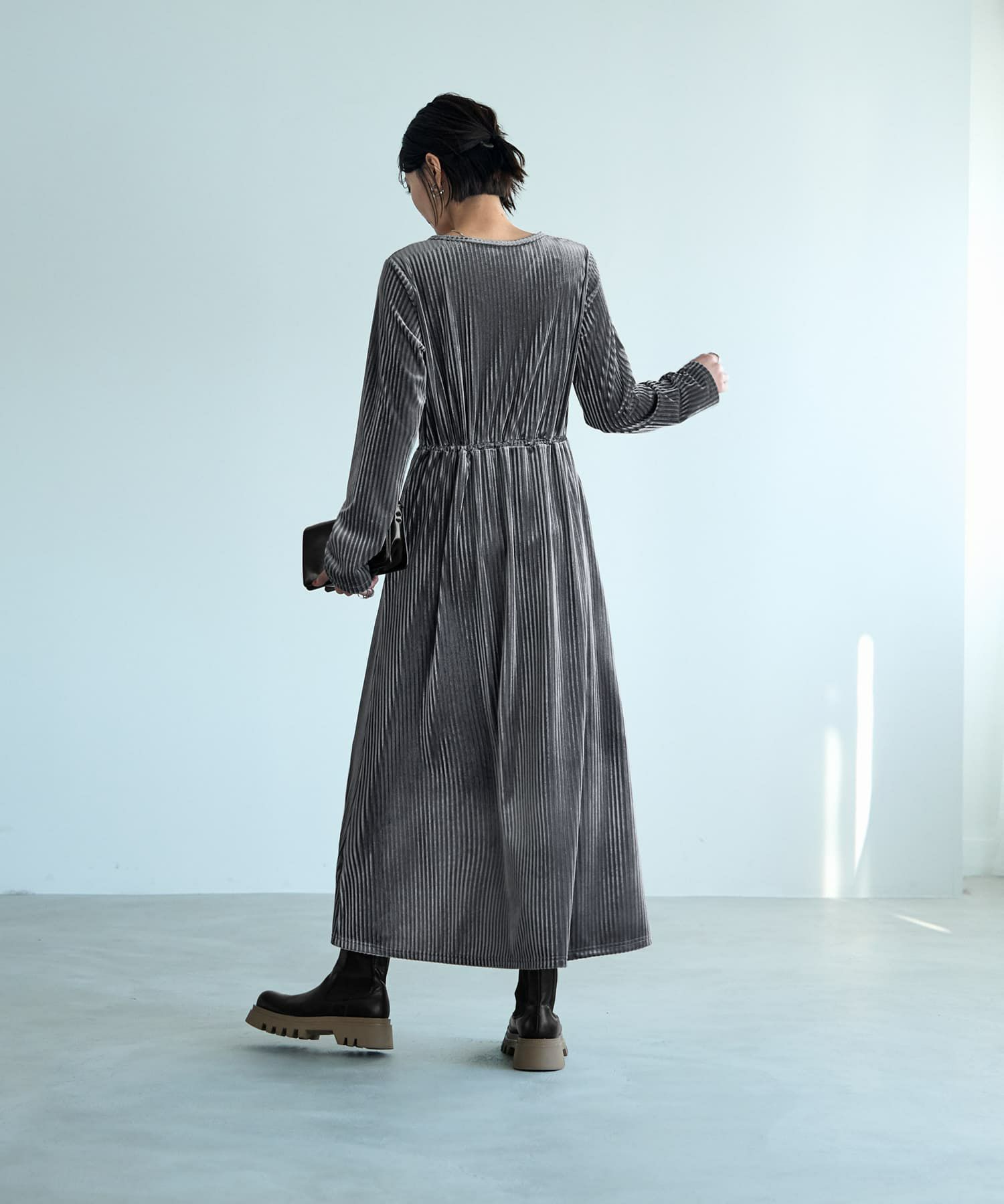 着用イメージ 167㎝　02サイズ　グレー