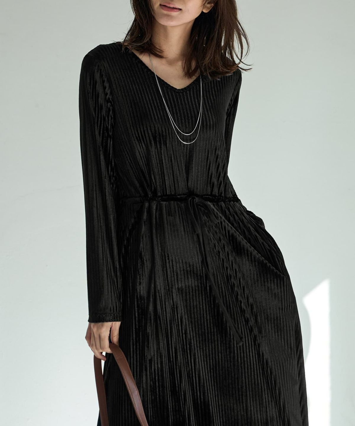 着用イメージ 166㎝　02サイズ　ブラック