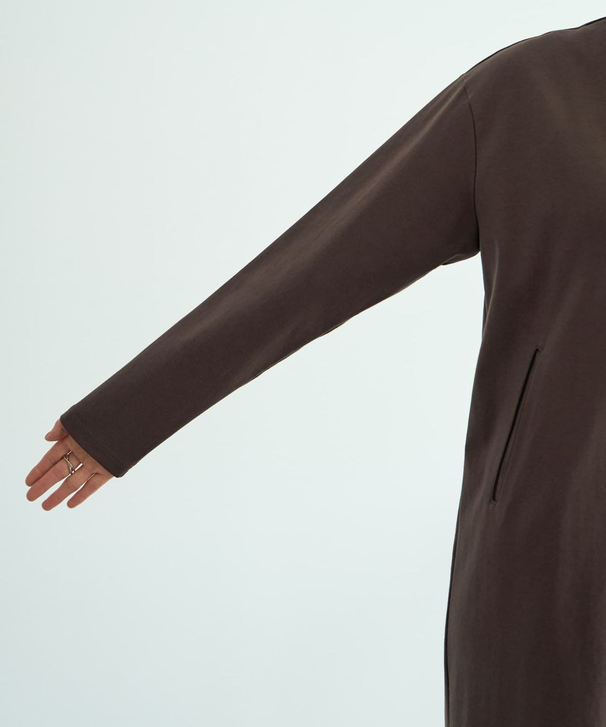 着用イメージ 167cm  02サイズ ブラウン