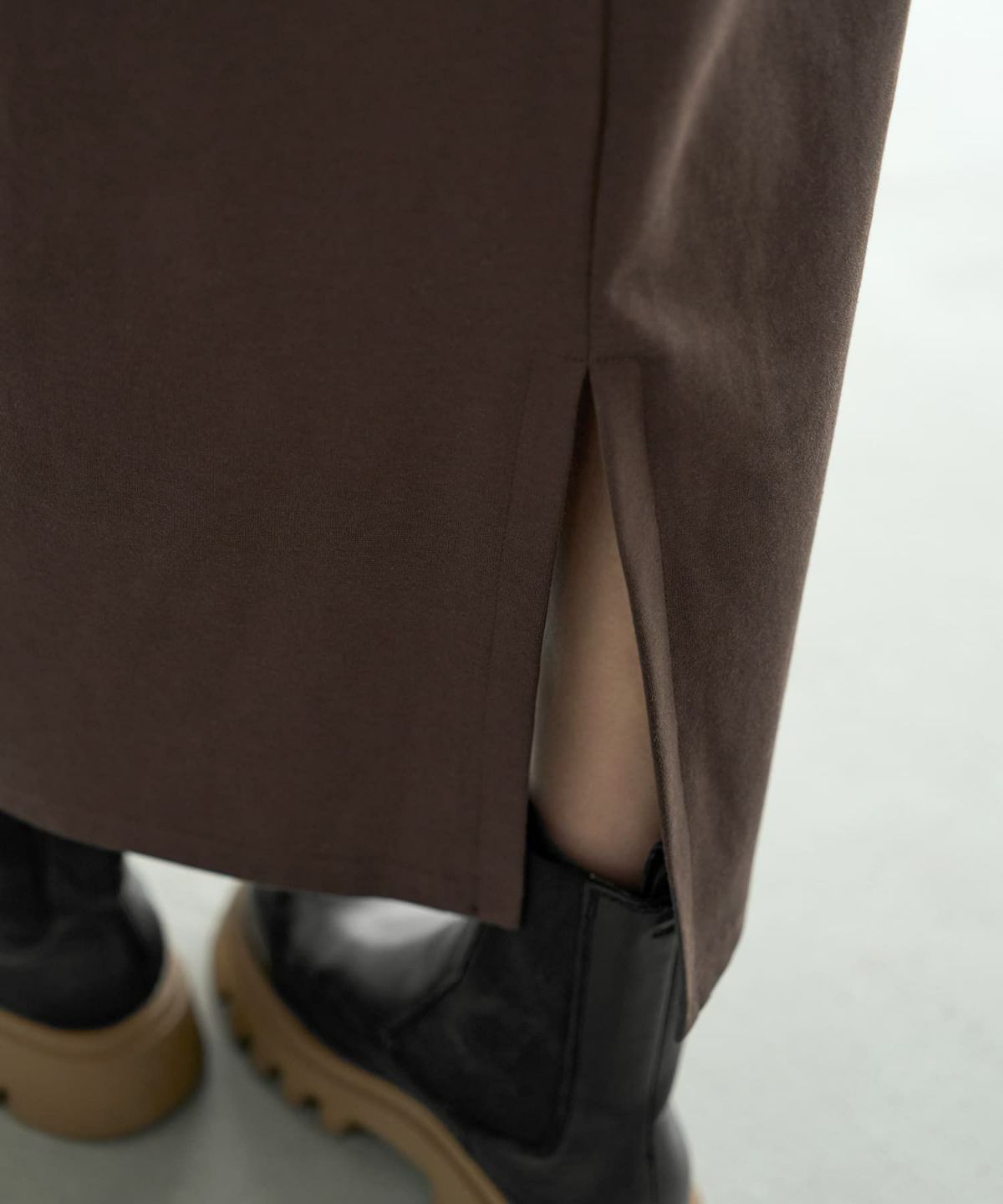 着用イメージ 167cm  02サイズ ブラウン