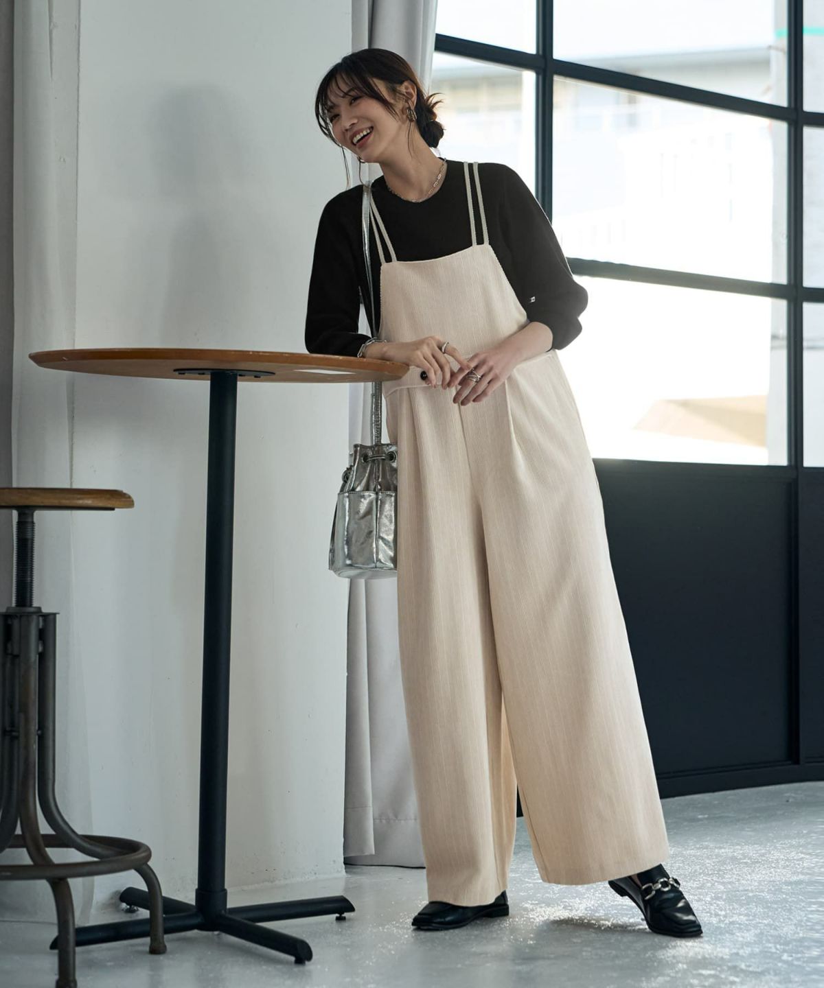 着用イメージ 166㎝　02サイズ　エクリュ