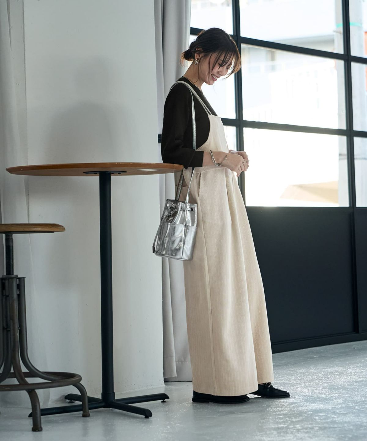 着用イメージ 166㎝　02サイズ　エクリュ